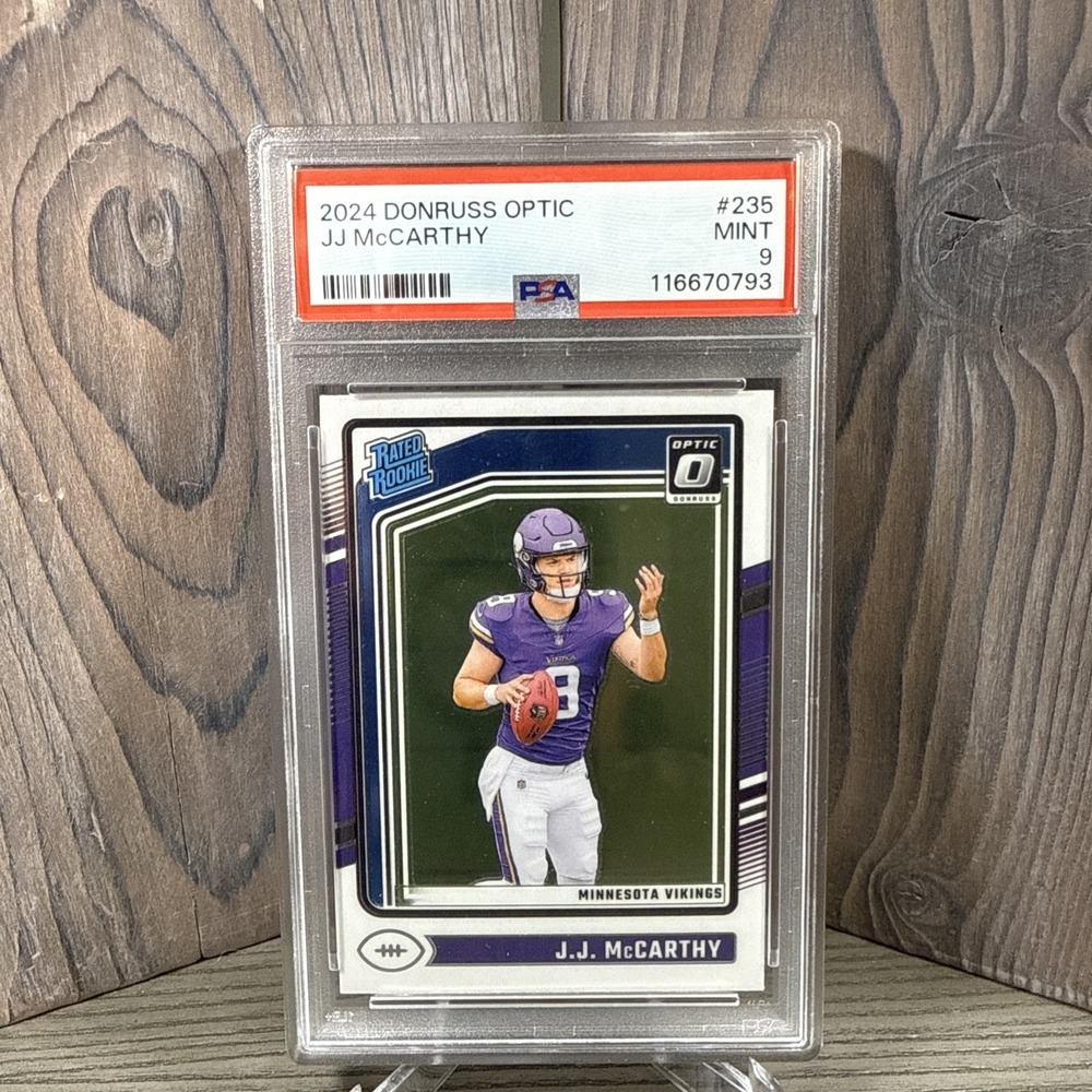 2024 Panini Donruss Optic - Rated Rookie J.J. McCarthy #235 (RC)‎